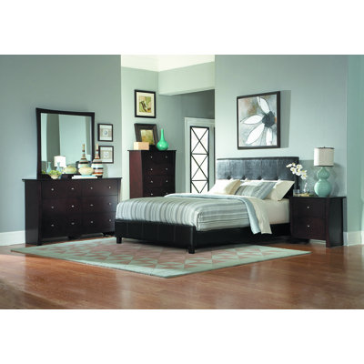 Woodhaven Hill Avelar Upholstered Panel Bed