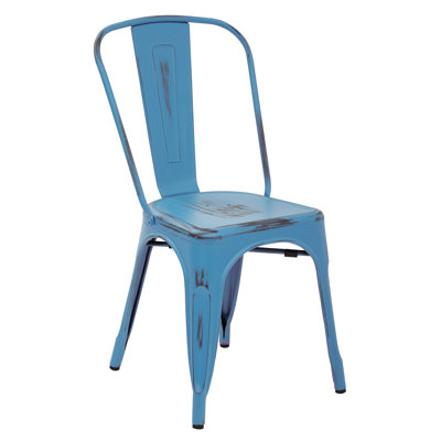 OSP Designs Bristow Armless Stacking Chair (Set ..