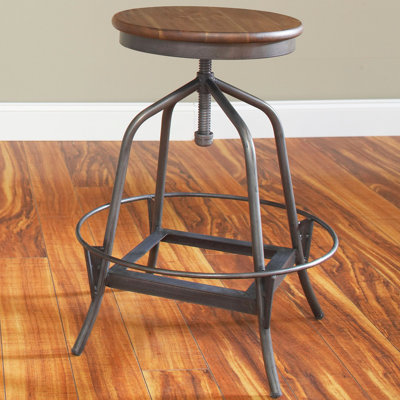 Largo Abbey Adjustable Height Swivel Bar Stool