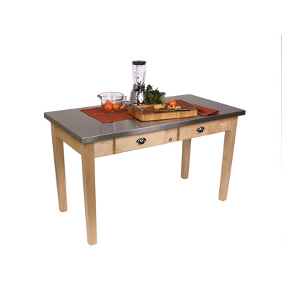 John Boos Cucina Americana Prep Table with Stain..