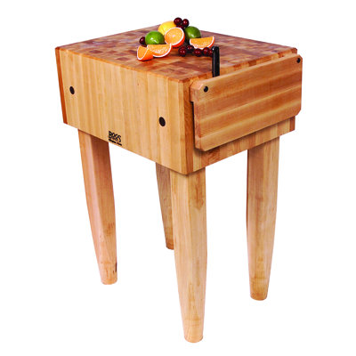 John Boos Pro Chef Butcher Block Prep Table
