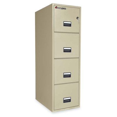 Sentry Safe 4-Drawer Vertical Filing Cabinet