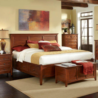 A-America Platform Customizable Bedroom Set