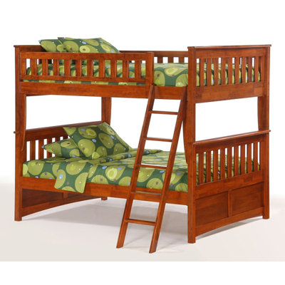 Night & Day Furniture Spices Ginger Full over Full Bunk Bed