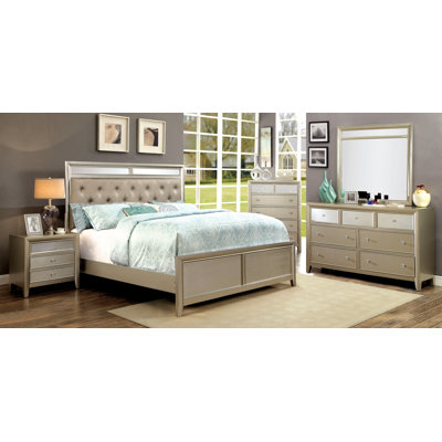 House of Hampton Antigore Upholstered Platform Bed