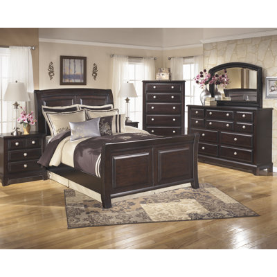 Signature Design by Ashley Ridgley Sleigh Custom..