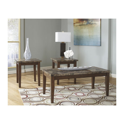 Signature Design by Ashley Cosby 3 Piece Coffee Table Set