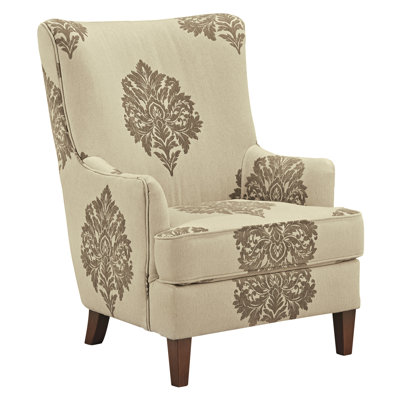 Darby Home Co Tallmadge Damask Arm Chair