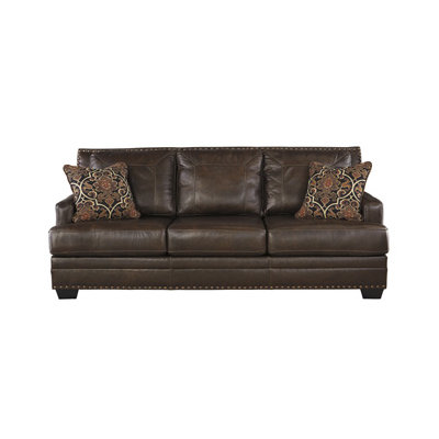 Darby Home Co Toronto Leather Sofa