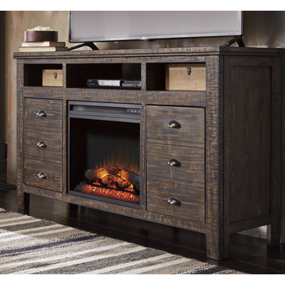 Loon Peak Armandale TV Stand with Electric Firep..