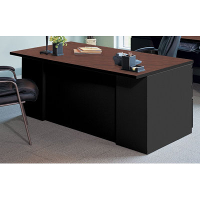 Mayline Group Executive Desk with 2 Pe..