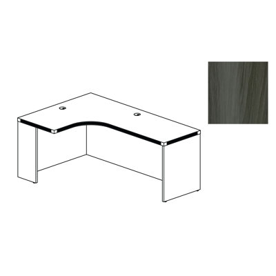 Mayline Group Aberdeen Extended Corner Desk