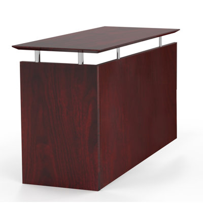Mayline Group Medina Desk with Non-Handed Return