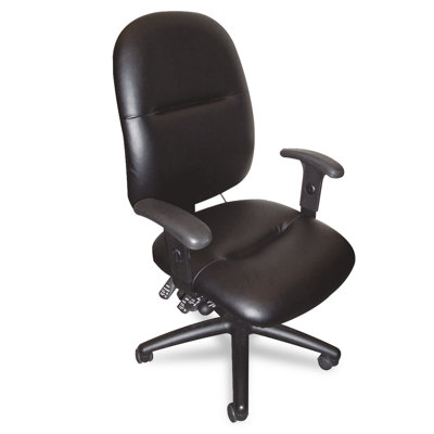 Mayline Group 24-Hour High-Back Leathe..