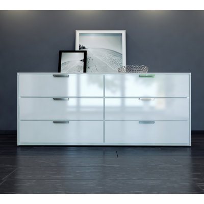 Modloft Thompson 6 Drawer Dresser