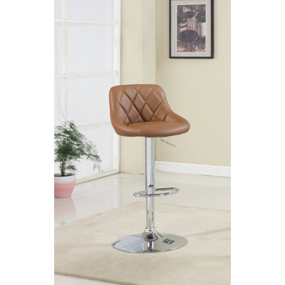 Hokku Designs Adjustable Height Swivel Bar Stool