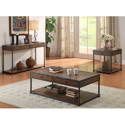 Hokku Designs Harold Coffee Table Set