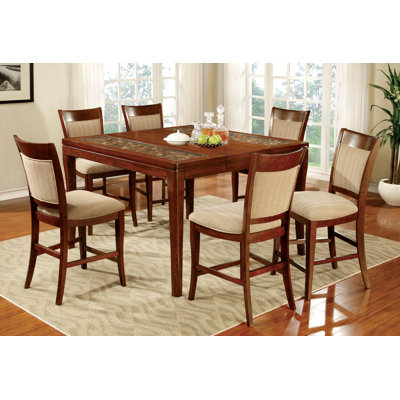 Hokku Designs Leto 7 Piece Dining Set