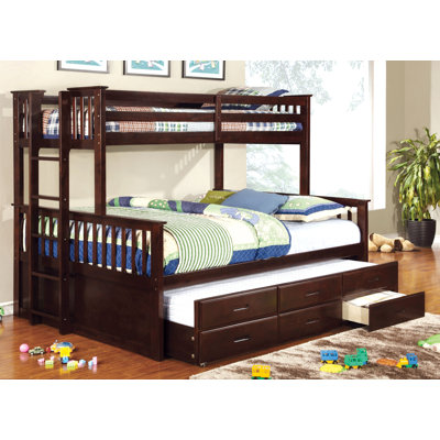 Hokku Designs Emmerson Twin over Queen Bunk Bed