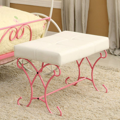 Hokku Designs Fairy Tale Metal Bedroom Bench