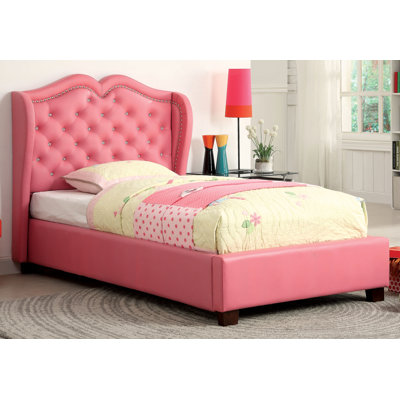 Hokku Designs Vanitas Upholstered Platform Bed