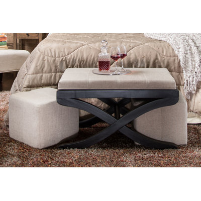 Hokku Designs Elegant Upholstered 3 Piece Bench ..