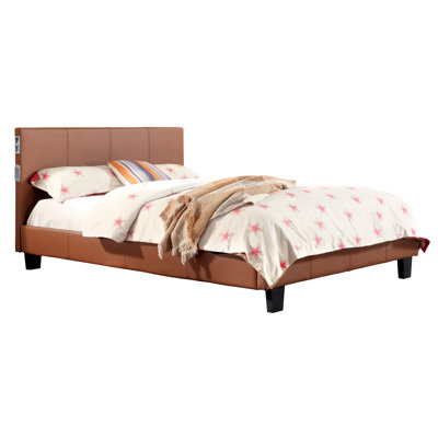Hokku Designs Conrad Upholstered Platform Bed