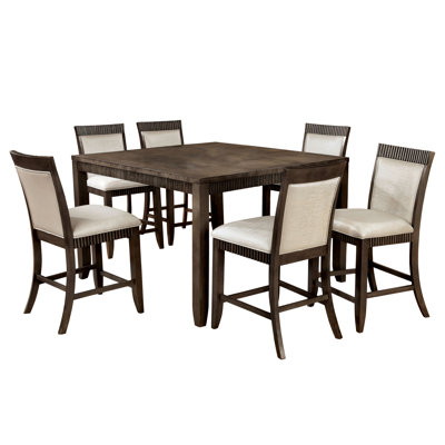 Hokku Designs Gayet 7 Piece Dining Set