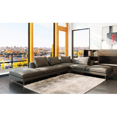 Hokku Designs Monroe Chaise Sectional