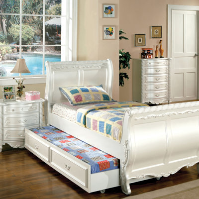 Hokku Designs Victoria Sleigh Customizable Bedro..