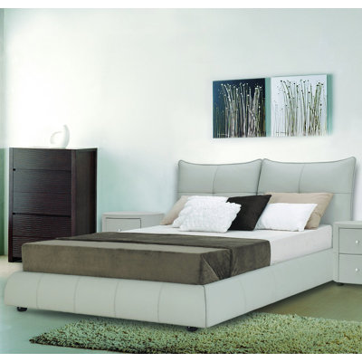 Hokku Designs Excite Upholstered Platform Bed