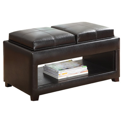 Hokku Designs Elyn Flip Top Storage Ottoman