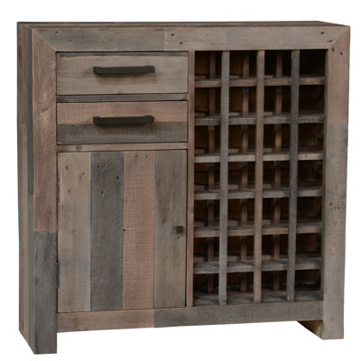 Kosas Home Norman 28 Bottle Floor Wine Cabinet
