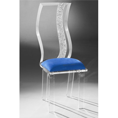 Muniz Wave Acrylic Side Chair