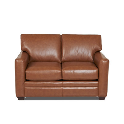 Wayfair Custom Upholstery Carleton Leather Loves..