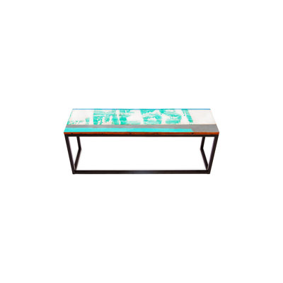 EcoChic Lifestyles Galley Cat Reclaimed Wood Bench
