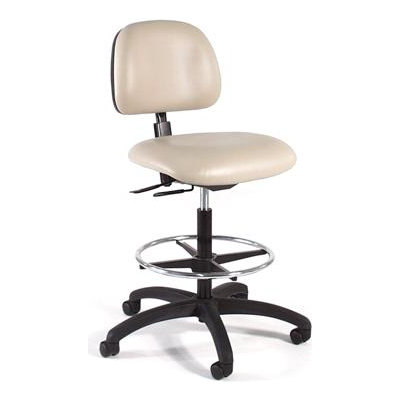 Intensa Height Adjustable Laboratory Stool with Seat and Back Tilt