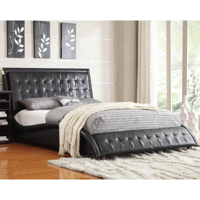 Wildon Home ® King Upholstered Panel Bed