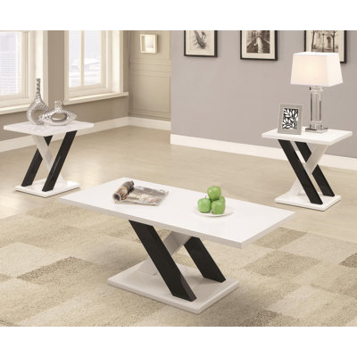 Wildon Home ® 3 Piece Coffie Table Set