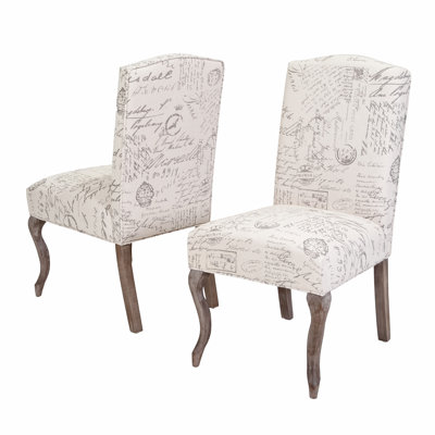 Home Loft Concepts French Parsons Chair (Set of 2)