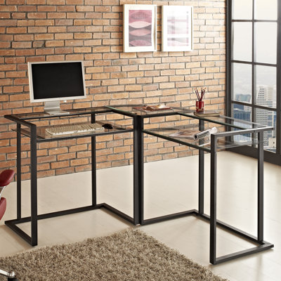 Mercury Row Corner C-Frame Computer Desk