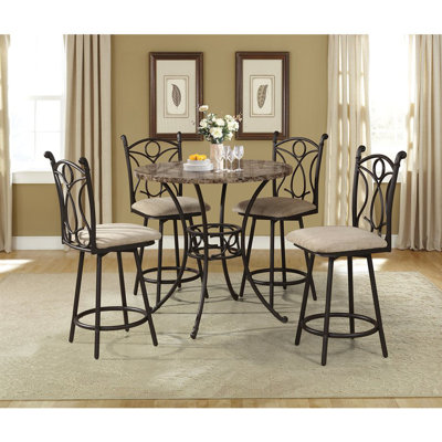 Hazelwood Home Counter Height Dining Table