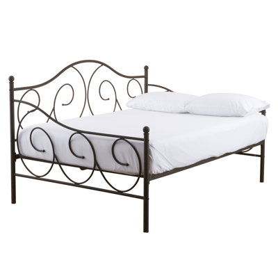 Andover Mills Crestshire Metal Scroll Daybed