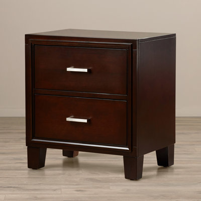 Andover Mills Suzanne 2 Drawer Nightstand