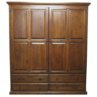 Forest Designs 4 Drawer Gentleman's Chest