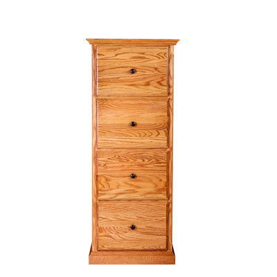 Forest Designs 4 Drawer Vertical File