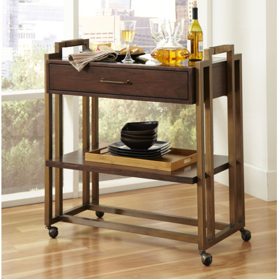 Brayden Studio Fletcher Serving Cart