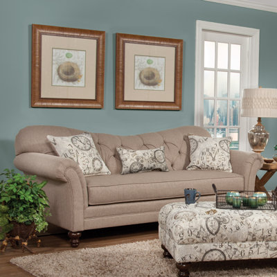 Three Posts Serta Upholstery Wheatfield Sofa