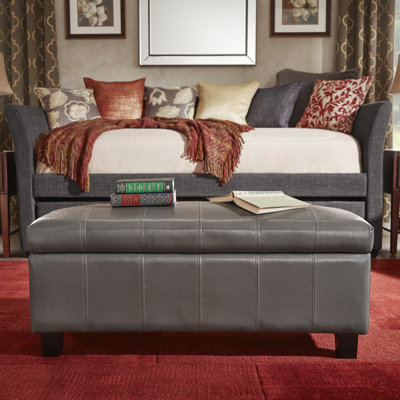 Three Posts Kendrick Upholstered Storage Bedroom..