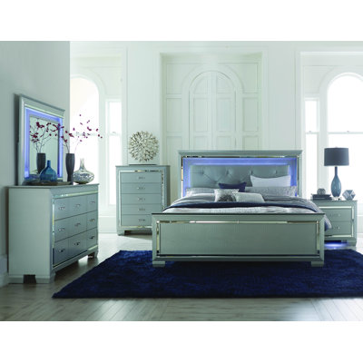 Homelegance Allura Panel Customizable Bedroom Set